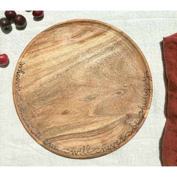 Wooden Bible Verse Plates