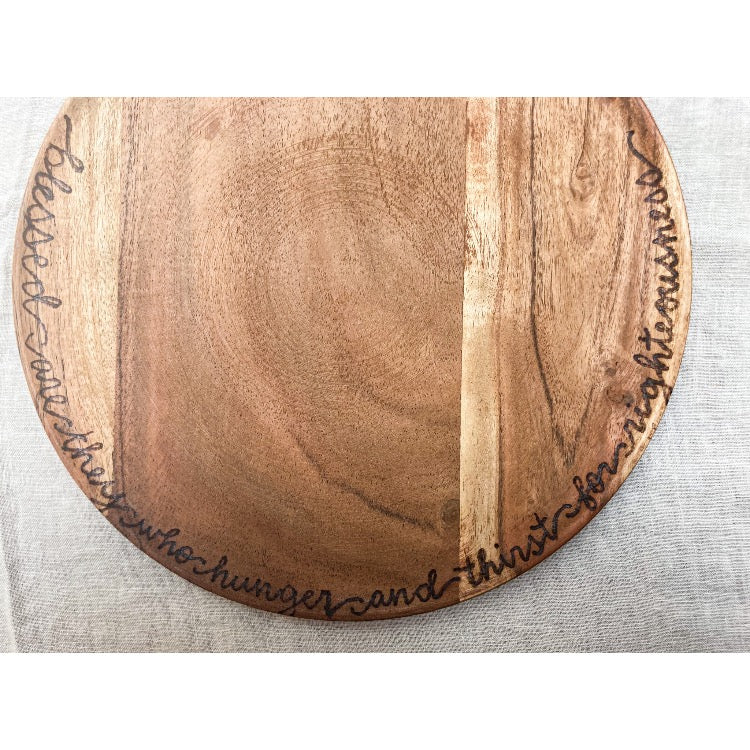 Wooden Bible Verse Plates