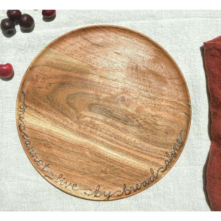 Wooden Bible Verse Plates