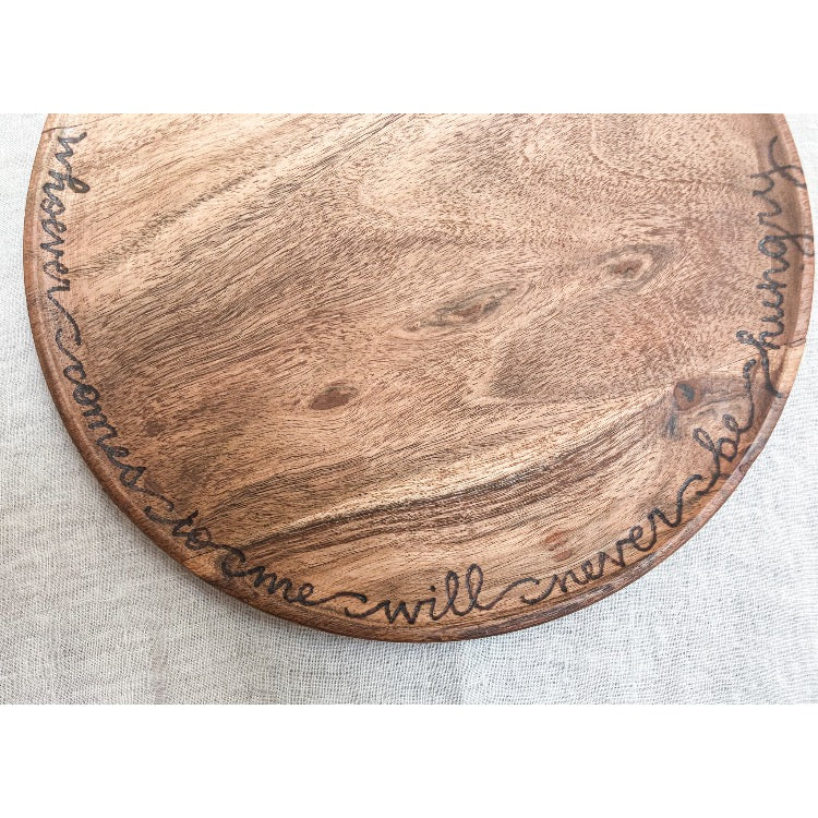 Wooden Bible Verse Plates